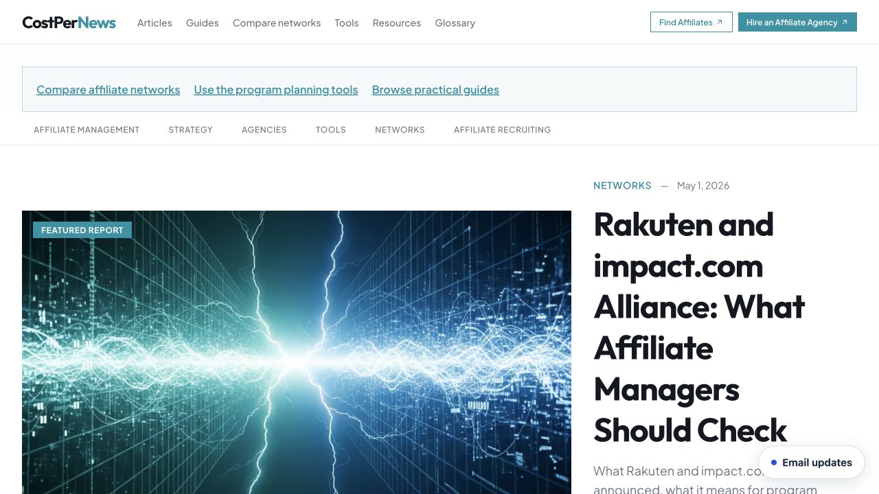 CostPerNews public website screenshot